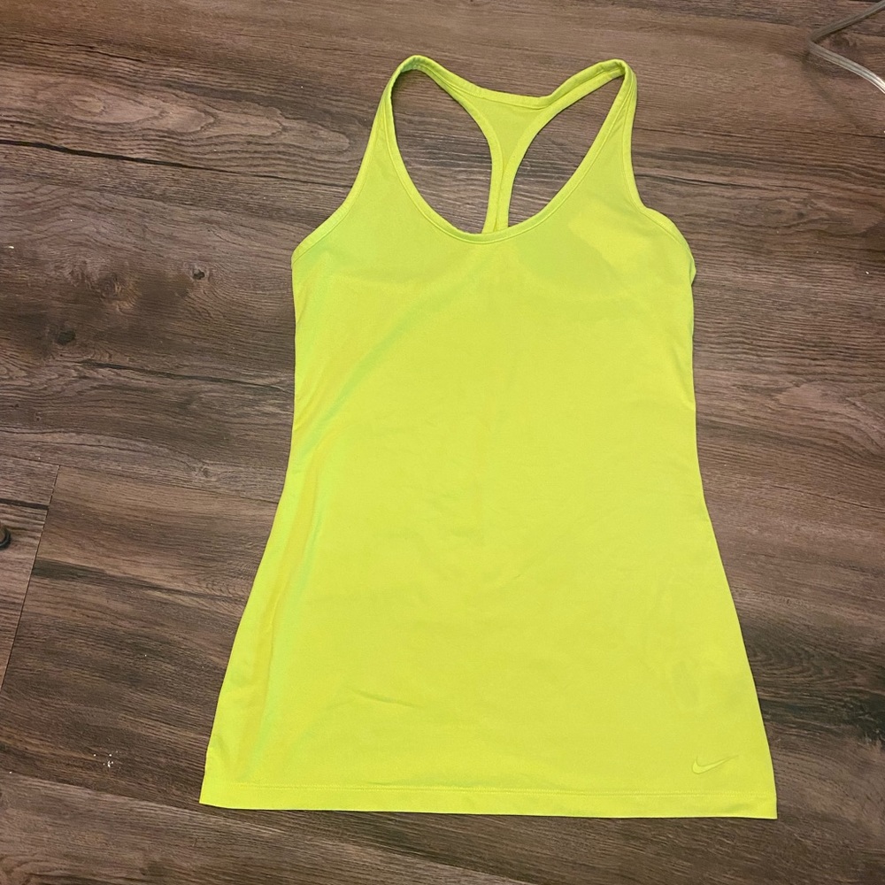 NIKE NEON TANK TOP DRY FIT